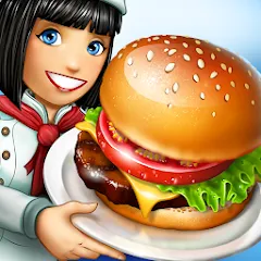 Скачать взломанную Cooking Fever: Restaurant Game  [МОД Mega Pack] - стабильная версия apk на Андроид