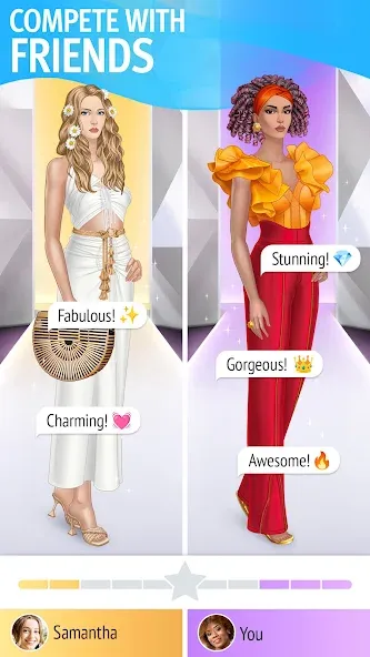 Pocket Styler: Fashion Stars (Покет Стайлер)  [МОД Много денег] Screenshot 1