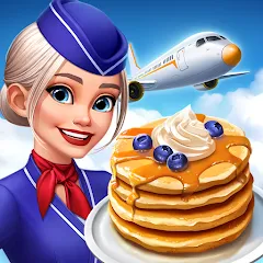 Взломанная Airplane Chefs - Cooking Game (Эйрплейн Чефз)  [МОД Бесконечные деньги] - последняя версия apk на Андроид