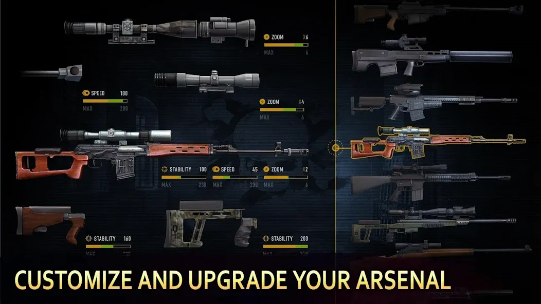 Sniper Arena: PvP Army Shooter  [МОД Menu] Screenshot 2