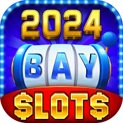 Скачать взломанную Cash Bay Casino - Slots game (Кэш Бэй Казино)  [МОД Много монет] - последняя версия apk на Андроид