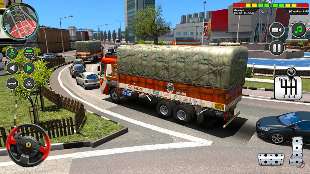 Indian Heavy Truck Delivery 3D  [МОД Unlocked] Screenshot 4