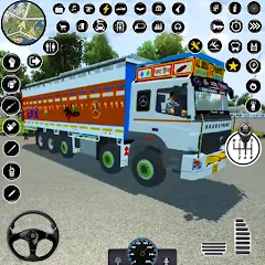 Взломанная Indian Heavy Truck Delivery 3D  [МОД Unlocked] - последняя версия apk на Андроид