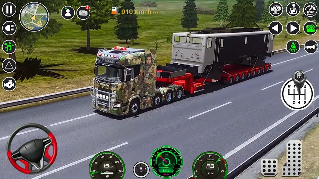 American Cargo City Driving 3D  [МОД Все открыто] Screenshot 5