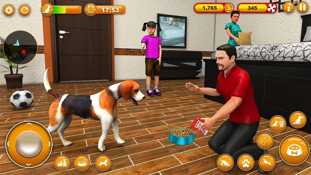 Pet Dog Family Adventure Games  [МОД Бесконечные деньги] Screenshot 3