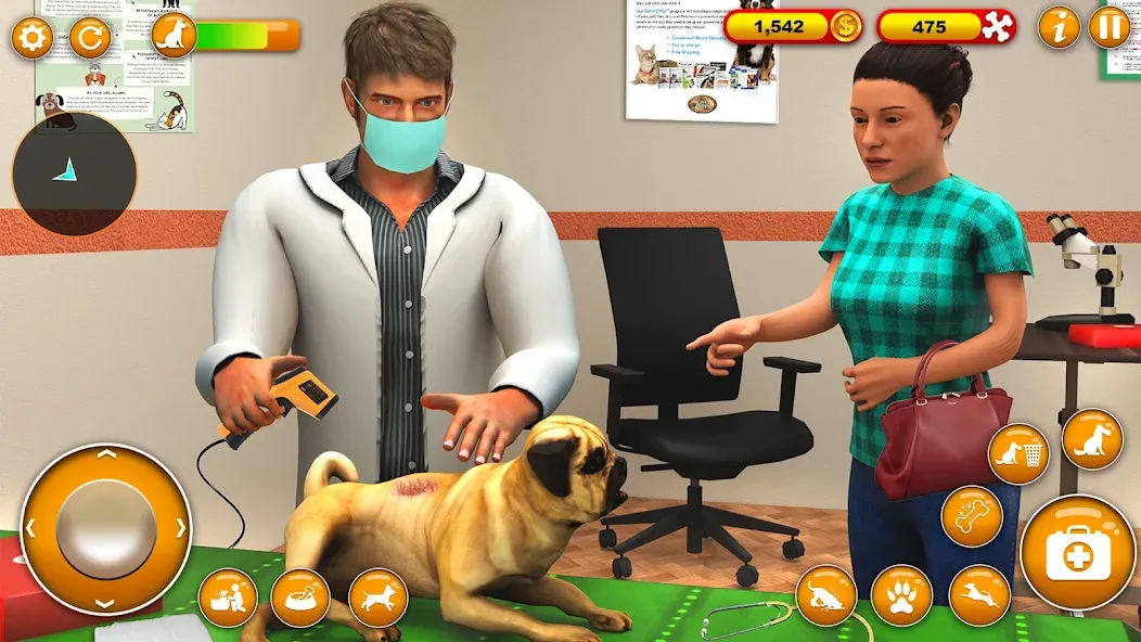 Pet Dog Family Adventure Games  [МОД Бесконечные деньги] Screenshot 4