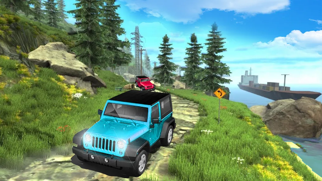 4X4 Offroad SUV Driving Games  [МОД Меню] Screenshot 3