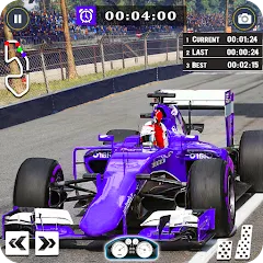 Скачать взломанную Formula Racing Car Racing Game  [МОД Бесконечные монеты] - стабильная версия apk на Андроид