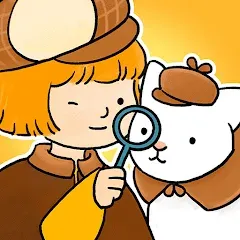 Взломанная Find Hidden Cats—Detective Mio  [МОД Бесконечные деньги] - последняя версия apk на Андроид