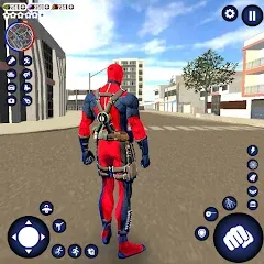 Скачать взлом Miami Rope Hero Spider Game  [МОД Все открыто] - полная версия apk на Андроид