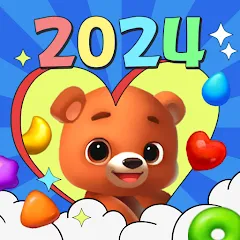 Взломанная Toy Bear Sweet POP: Match 3 (Той Бир Свит ПОП)  [МОД Unlimited Money] - полная версия apk на Андроид