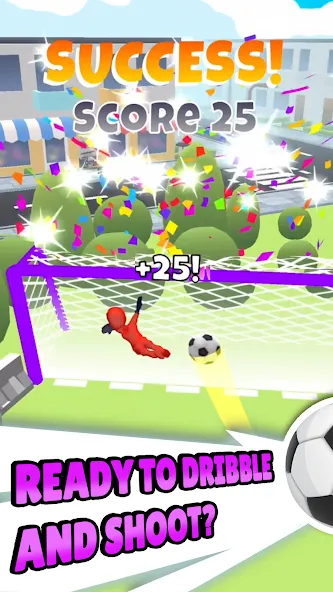 Crazy Kick! Fun Football game  [МОД Unlimited Money] Screenshot 2