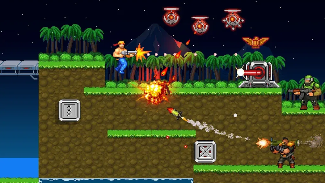 Gun Force: Action Shooting (Ган Форс)  [МОД Mega Pack] Screenshot 2