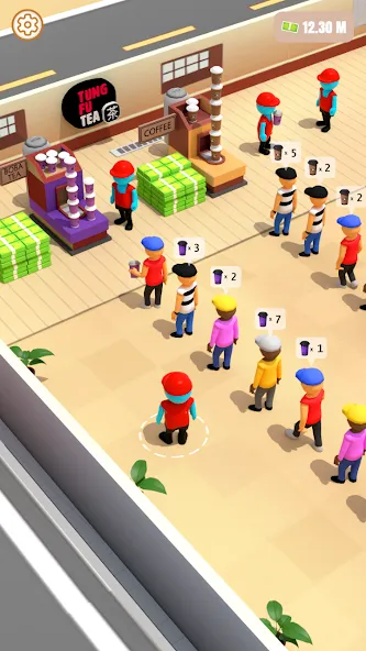 My Mini Boba Tea Cafe Tycoon (Экстримные Гонки на Велосипедах)  [МОД Бесконечные деньги] Screenshot 1