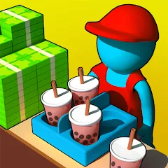 Скачать взломанную My Mini Boba Tea Cafe Tycoon (Экстримные Гонки на Велосипедах)  [МОД Бесконечные деньги] - полная версия apk на Андроид