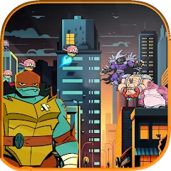 Скачать взлом The turtle adventur ninja hero  [МОД Unlocked] - полная версия apk на Андроид