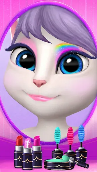 My Talking Angela  [МОД Меню] Screenshot 2