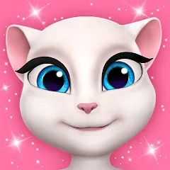 Взлом My Talking Angela  [МОД Меню] - последняя версия apk на Андроид