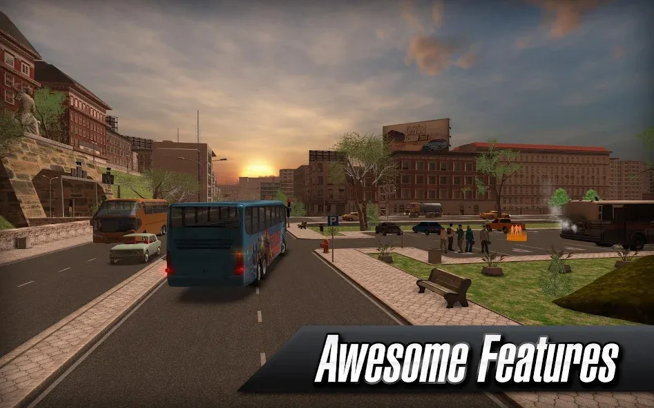 Coach Bus Simulator (Коуч Бас Симулятор)  [МОД Unlocked] Screenshot 5