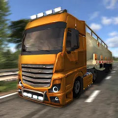 Скачать взлом European Truck Simulator (Юро Трак Драйвер)  [МОД Все открыто] - стабильная версия apk на Андроид