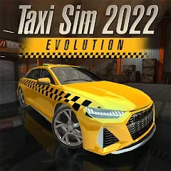 Взломанная Taxi Sim 2022 Evolution (Такси Сим 2020)  [МОД Все открыто] - стабильная версия apk на Андроид