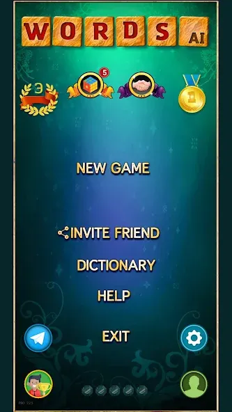 Word Game: Friends Offline  [МОД Mega Pack] Screenshot 3