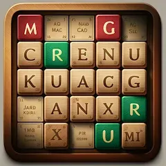 Взломанная Word Game: Friends Offline  [МОД Mega Pack] - последняя версия apk на Андроид