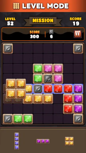 Block Puzzle 8x8 (Блокголоволомка 88)  [МОД Много монет] Screenshot 1