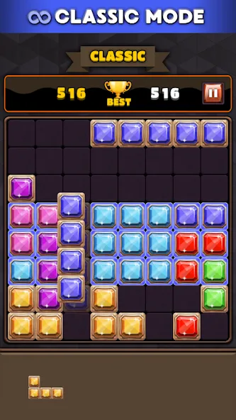 Block Puzzle 8x8 (Блокголоволомка 88)  [МОД Много монет] Screenshot 4