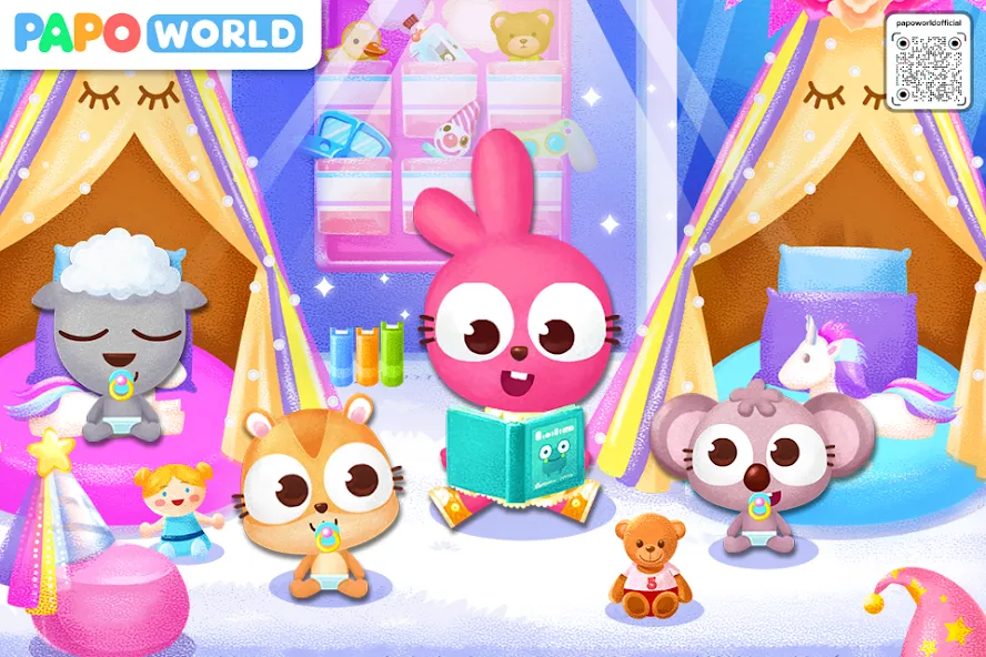 Papo Town Preschool  [МОД Все открыто] Screenshot 1