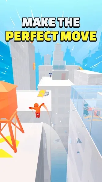 Parkour Race - FreeRun Game (Паркур Рейс)  [МОД Много денег] Screenshot 1