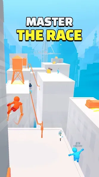 Parkour Race - FreeRun Game (Паркур Рейс)  [МОД Много денег] Screenshot 3