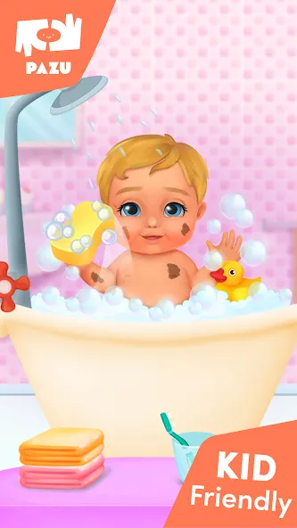 Baby care game & Dress up  [МОД Бесконечные деньги] Screenshot 3