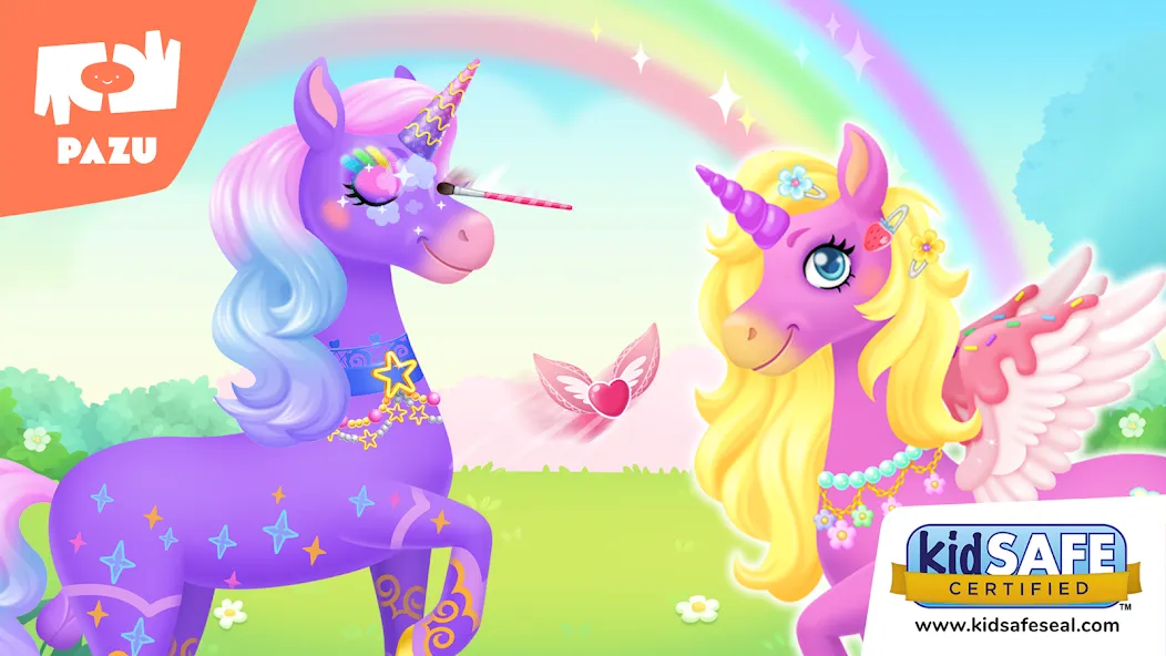 My Unicorn dress up for kids  [МОД Много денег] Screenshot 1