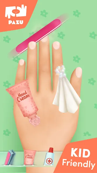 Girls Nail Salon - Kids Games  [МОД Много денег] Screenshot 3