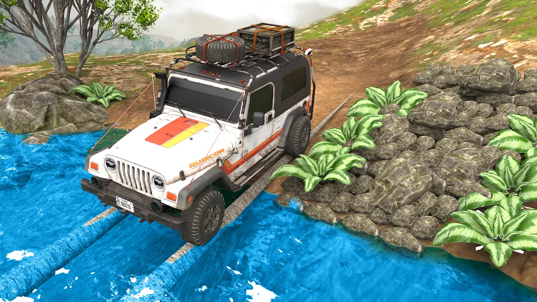 Offroad 4x4 Jeep Driving Game  [МОД Бесконечные деньги] Screenshot 5