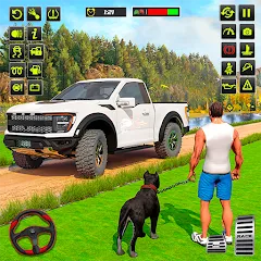 Взлом Offroad 4x4 Jeep Driving Game  [МОД Бесконечные деньги] - полная версия apk на Андроид