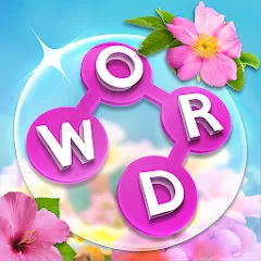 Взломанная Wordscapes In Bloom (Вордскейпс Ин Блум)  [МОД Все открыто] - последняя версия apk на Андроид