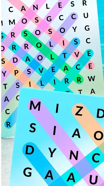 Wordscapes Search (Вордскейпс Серч)  [МОД Unlimited Money] Screenshot 1