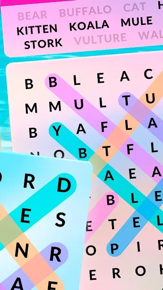 Wordscapes Search (Вордскейпс Серч)  [МОД Unlimited Money] Screenshot 2