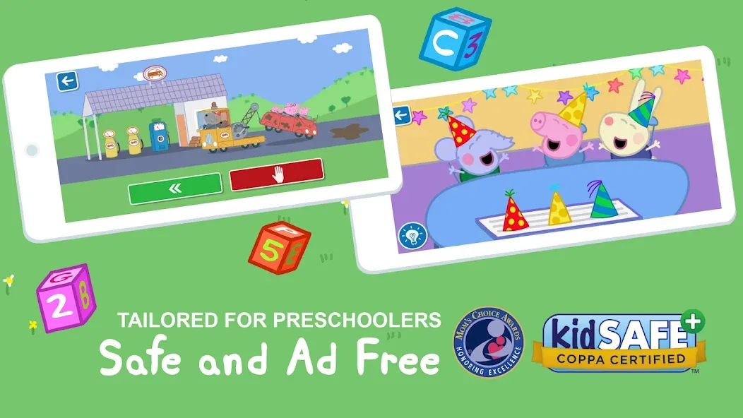 World of Peppa Pig: Kids Games (Мир свинки Пеппы)  [МОД Бесконечные деньги] Screenshot 2