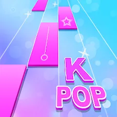 Взломанная Kpop Piano Game: Color Tiles (Кпоп Пиано Гейм)  [МОД Бесконечные монеты] - последняя версия apk на Андроид