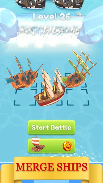 Merge Pirates (Мердж Пираты)  [МОД Unlimited Money] Screenshot 1