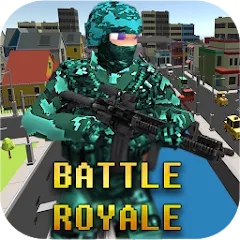 Взлом Pixel Combat: Battle Royale (Пиксельный бой)  [МОД Бесконечные деньги] - последняя версия apk на Андроид