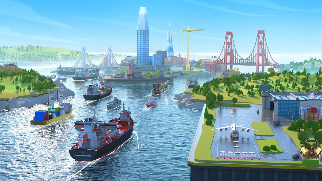 Port City: Ship Tycoon (Порт Сити)  [МОД Много денег] Screenshot 5