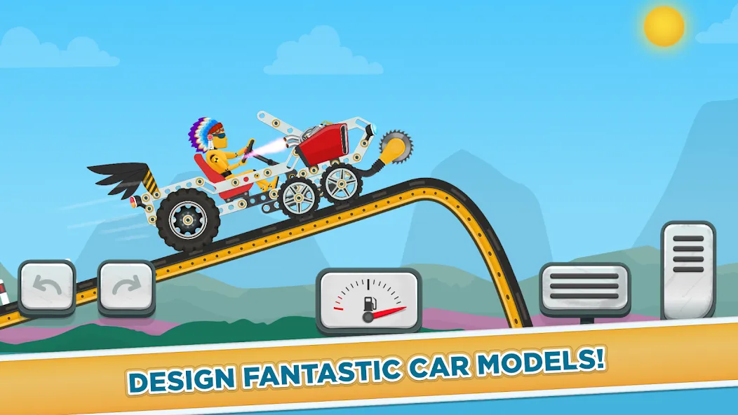 Car Builder & Racing for Kids  [МОД Много монет] Screenshot 1