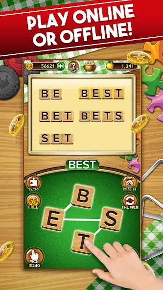 Word Collect - Word Games Fun (Ворд Коллект)  [МОД Unlimited Money] Screenshot 4