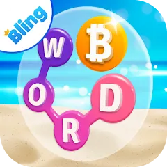 Скачать взломанную Word Breeze - Earn Bitcoin (Уорд Бриз)  [МОД Много монет] - полная версия apk на Андроид