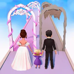 Взломанная Family Town: Match-3 Makeover (Фэмили Таун)  [МОД Все открыто] - последняя версия apk на Андроид