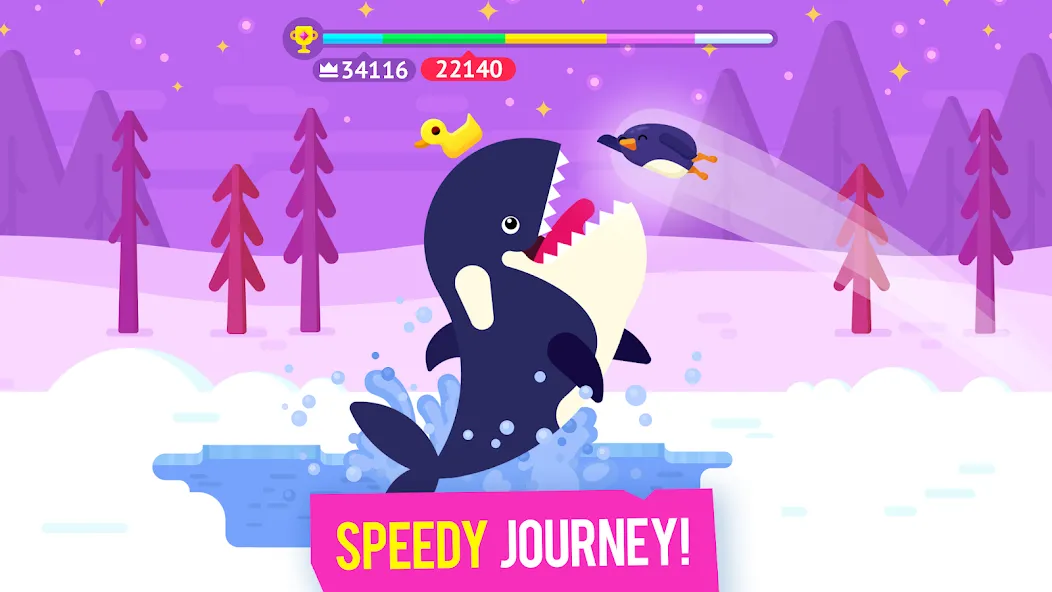 Bouncemasters: Penguin Games (Баунсмастерс)  [МОД Меню] Screenshot 5